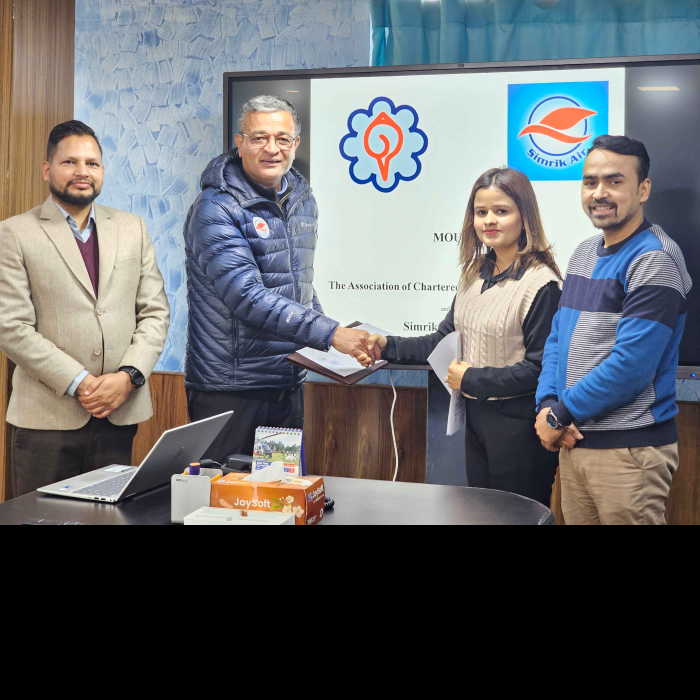 Simrik Air and ACAN Sign MoU for Exclusive Skydiving Services