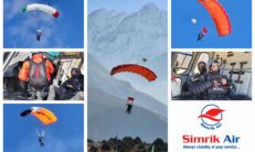Successful Skydiving from Simrik Air Helicopter