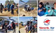 Simrik Air rescues critical delivery case